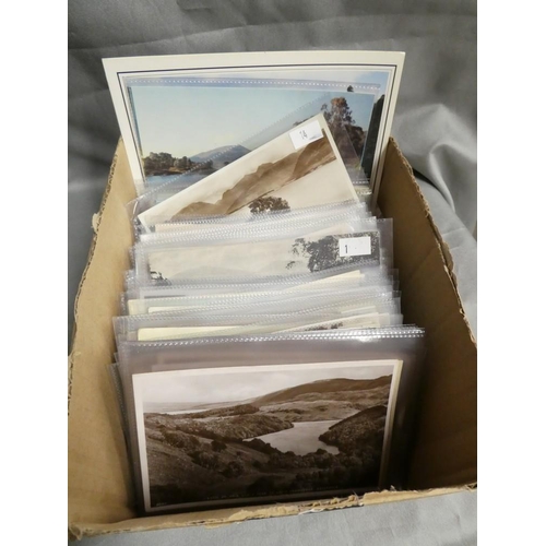 1162 - Box of Vintage Scottish Topographical Postcards.