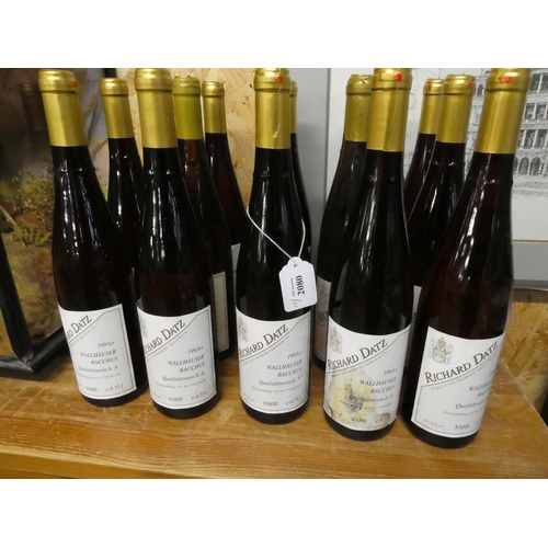 2080 - Fifteen Bottles of German White Wine - WallHauser Bacchus.