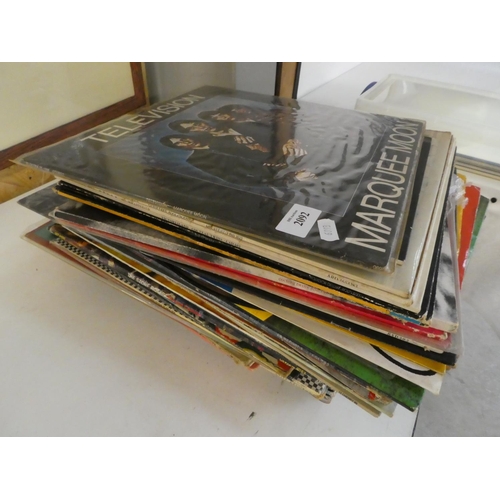 2092 - Collection of Vinyl LP Records - Nick Lowe, Stone Roses, Ian Dury, Lou Reed, etc.