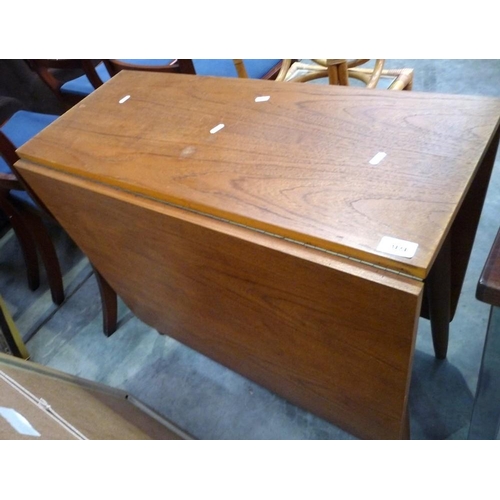 3124 - Vintage Teak Drop Leaf Dining Table