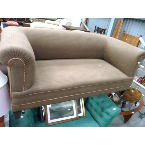 3193 - Edwardian Fabric Upholstered Sofa