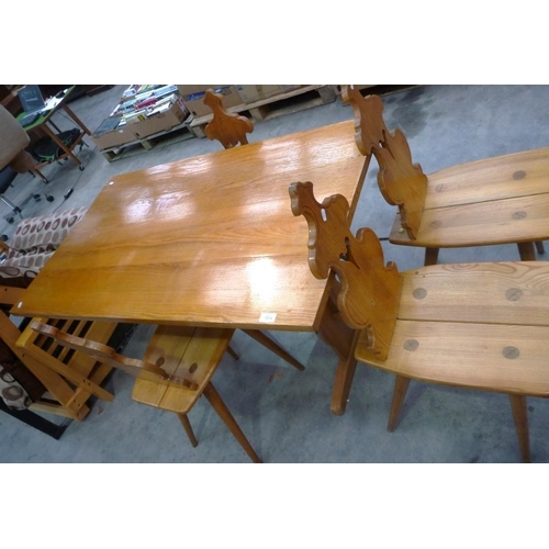 3214 - Cepelia Elm Table & 4 Chairs