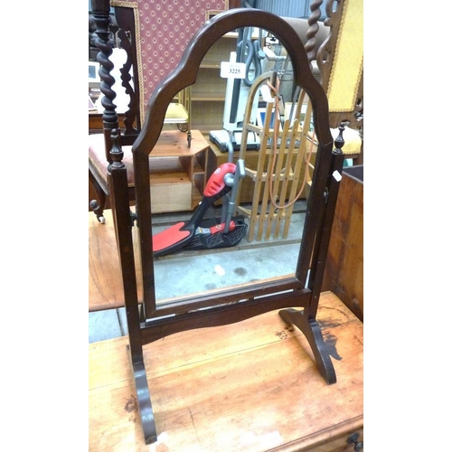 3225 - Mahogany Dressing Mirror