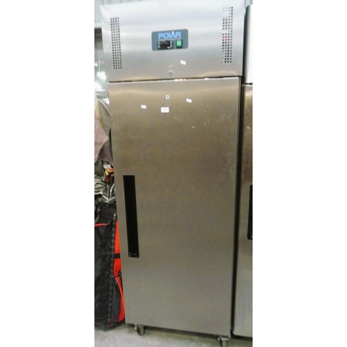 3263 - Clover Industrial Stainless Steel Fridge