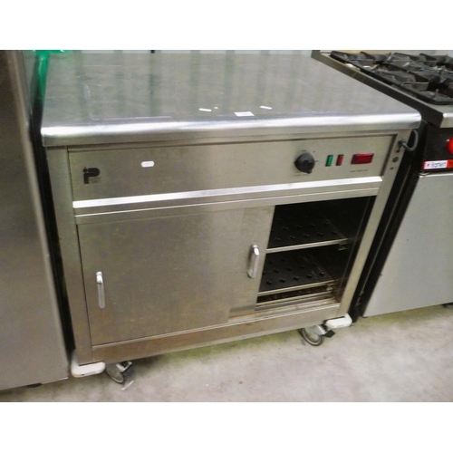 3265 - Parry Industrial Stainless Steel Food Warming Cabinet