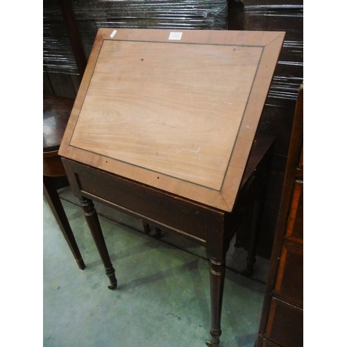 3319 - Victorian Mahogany Library Table