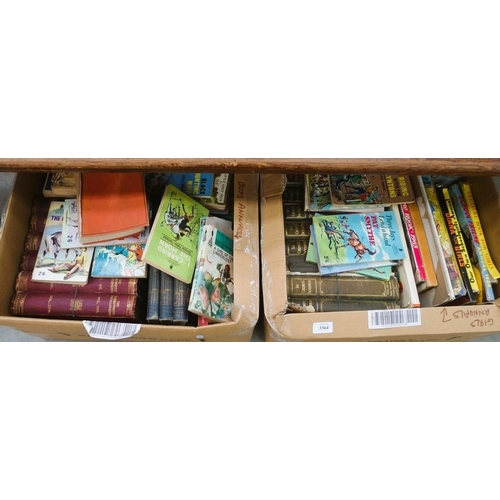 3364 - 2 Boxes of Assorted Books