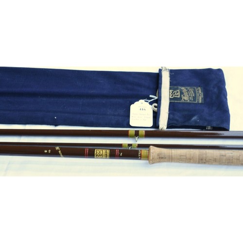 416 - Hardy Salmon Fly 10 14ft 3 Piece Fly Rod & Bag