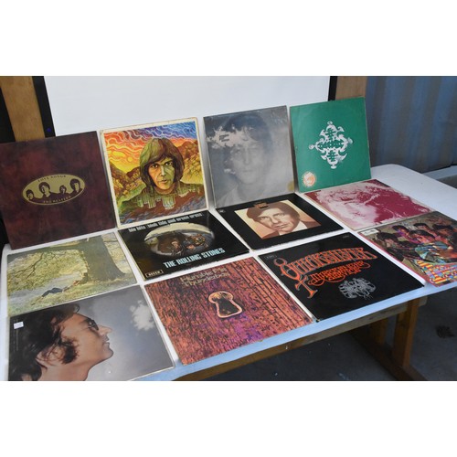 2189 - Collection of Assorted LP Records - Free, ELP, The Who, Deep Purple, etc.