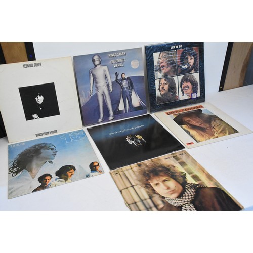 2189 - Collection of Assorted LP Records - Free, ELP, The Who, Deep Purple, etc.