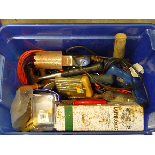 125 - Box of Assorted Tools