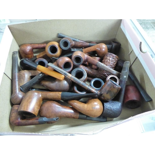 2119 - Box - Assorted Smokers Pipes.