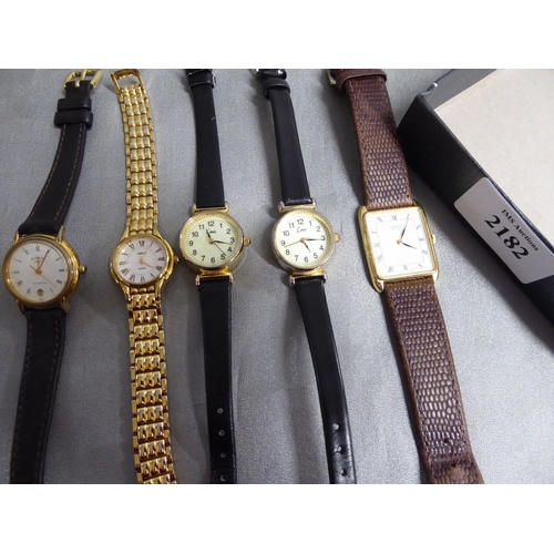 2182 - Box - Modern Ladies Wristwatches.