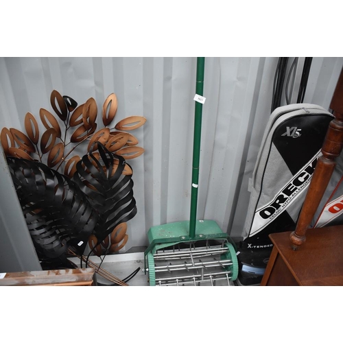 3023 - Two Orick Electric Vacuum Cleaner, Lawn Airer and Wall Art