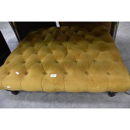 3185 - Large Fabric Footstool 98cm x 98cm