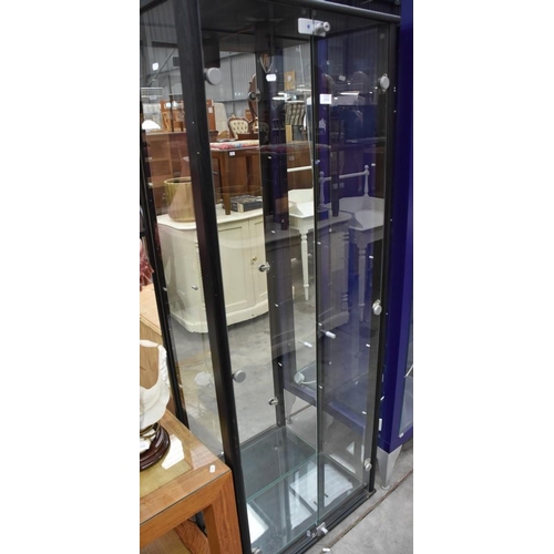 3234 - Black Ash China Cabinet