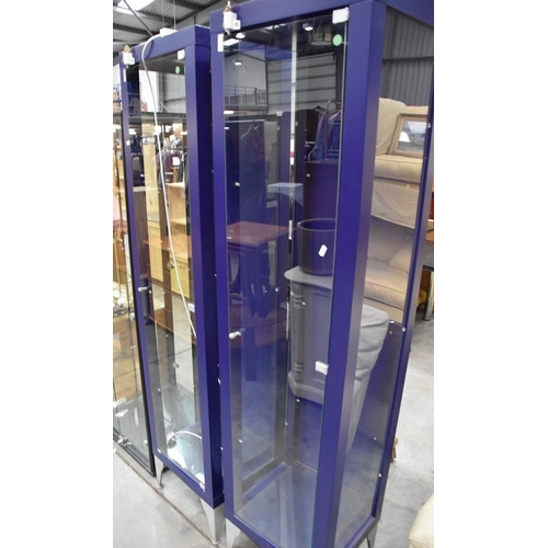 3235 - Pair of Modern Display Cabinets