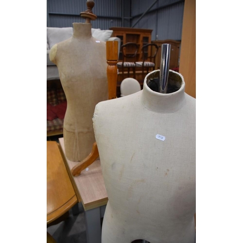 3238 - 2 Dress Makers Mannequins