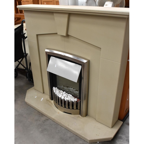 3290 - Electric Fire and Surround