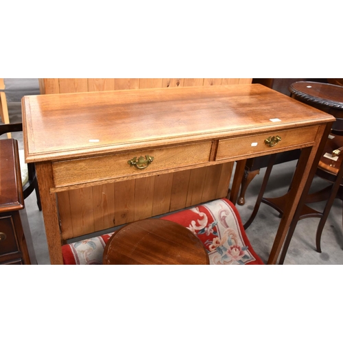 3295 - Mahogany Console Table