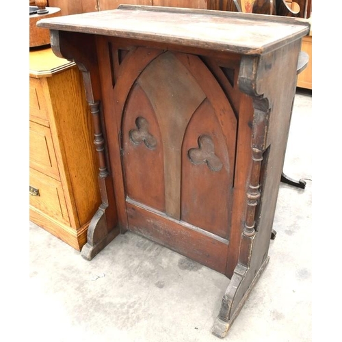 3308 - Victorian Gothic Pine Lectern