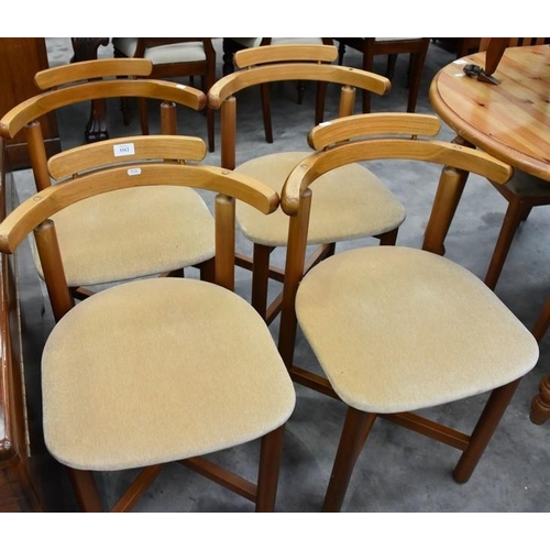 3312 - Set of Four Teak Dining Chairs