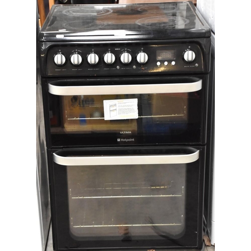 3486 - Hotpoint Ceramic Top Electric Cooker