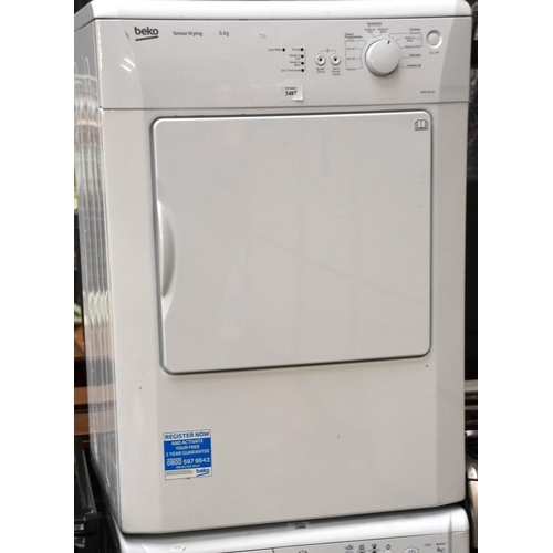 3487 - Beko 3RVS62W Dryer