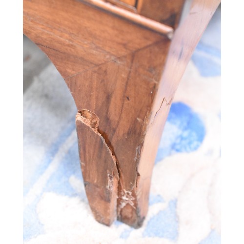 3001 - Victorian Mahogany Inlaid Bookcase on Base