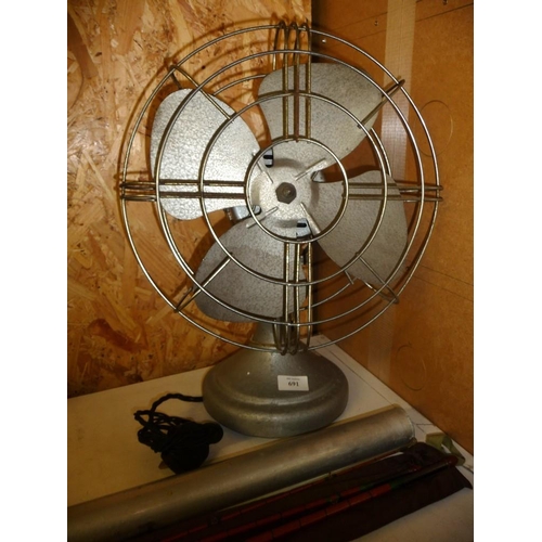 691 - Vintage Electric Fan