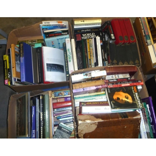 83 - Five Boxes of Assorted Books