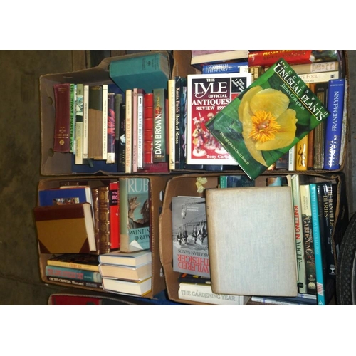 85 - Five Boxes of Assorted Books