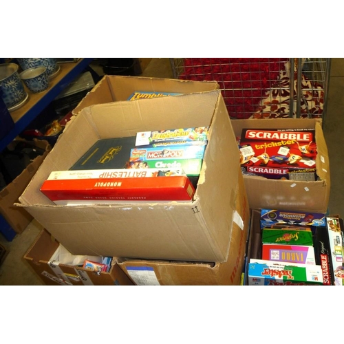 87 - 10 Boxes - Board Games, Children's Books, Toys, etc