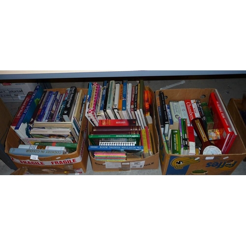 1258 - Three Boxes - Assorted Books, Novels etc.