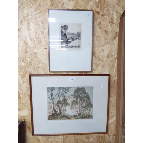 1506 - Two Framed Engravings - 