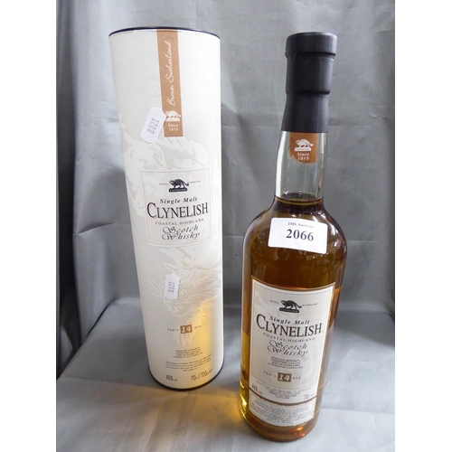 2066 - Bottle of Clynelish Coastal Highland 14 Year Old Single Malt Scotch Whisky.