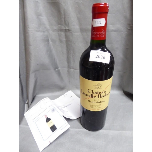 2076 - Bottle of Chateau Leoville Poyferre 2010.