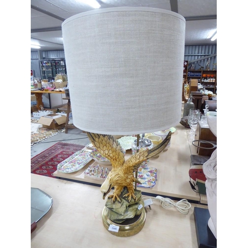 2109 - Eagle Table Lamp & Shade.