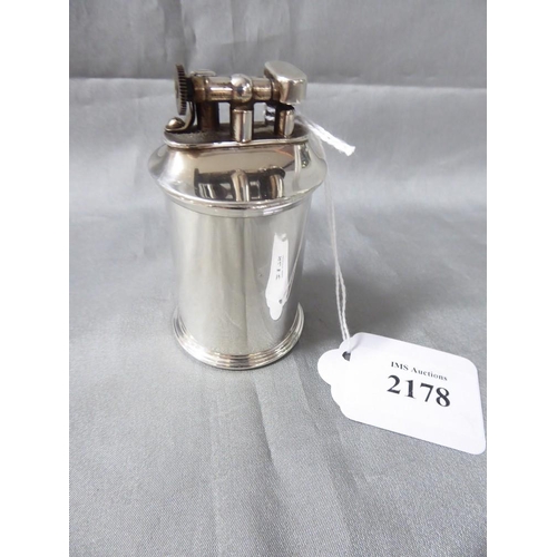 2178 - London Silver Table Lighter