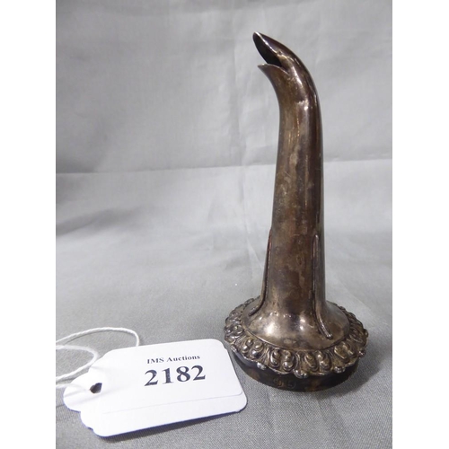 2182 - Part of a Georgian Scottish Silver Wine Funnel/Pourer - 1.3oz troy.