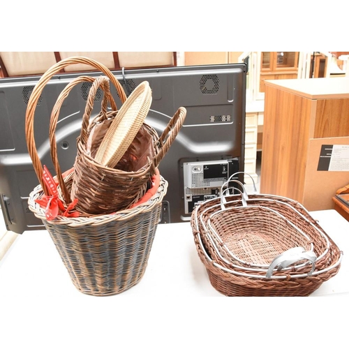 3078 - Assorted Wicker Baskets