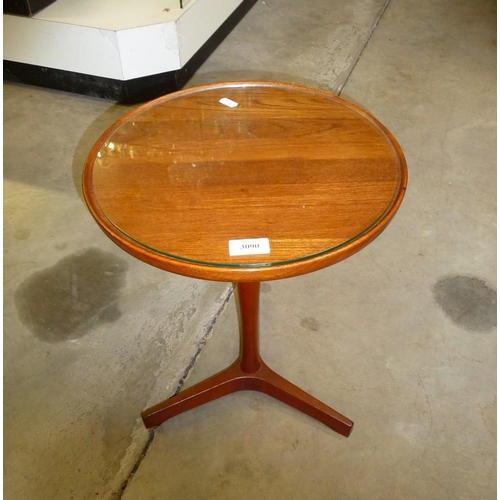 3090 - Early 1960's Danish Teak Side Table designed by Hans C Andersen