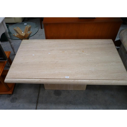 3107 - Marble Effect Coffee Table