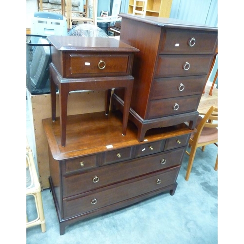 3154 - Stag Chest & 2 Bedsides