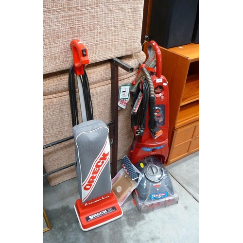 3160 - Bissell Carpet Cleaner & Oreck Vacuum