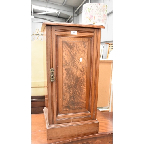 3399 - Victorian Walnut Pot Cupboard