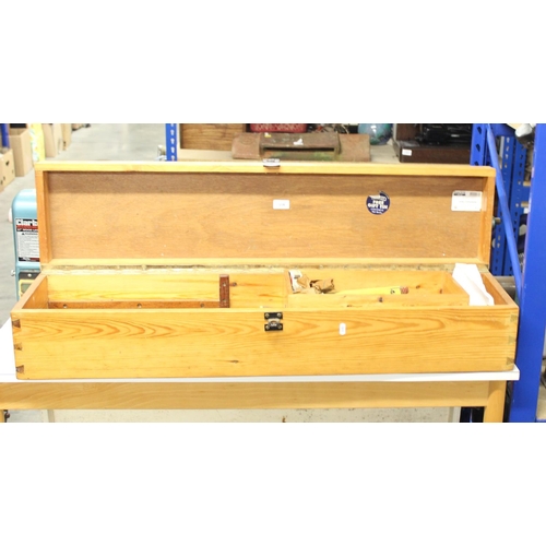 118 - Pine Box with Heavy Duty Augers