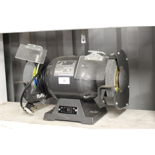 25 - Hilka 6inch Bench Grinder