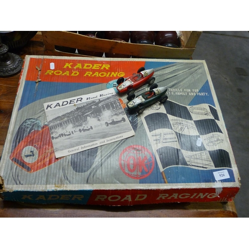 526 - Vintage Kader Road Racing Game.