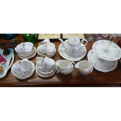 559 - Colclough Tea Set Pattern Number -8366